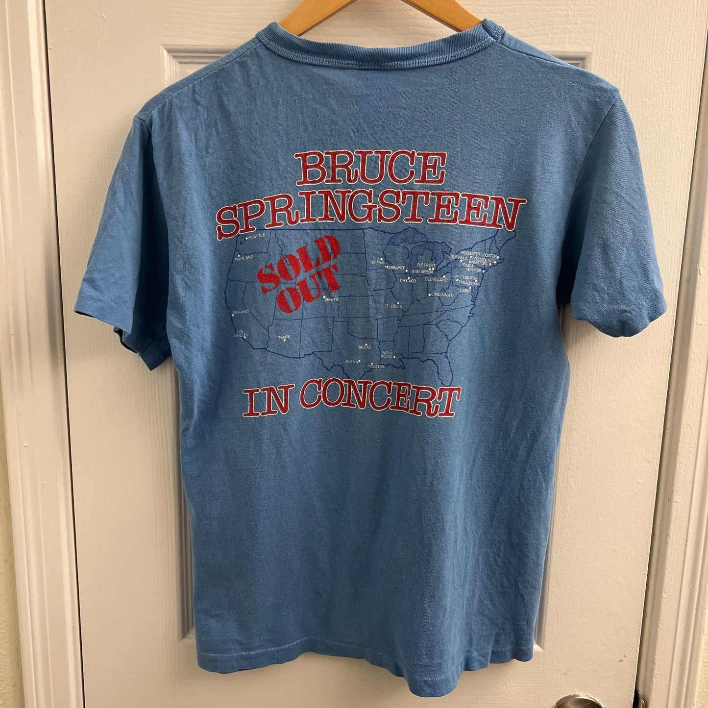 Vintage Bruce Springsteen & The E Street Band Tour Shirt - TiquesandFleas at The Gray Market