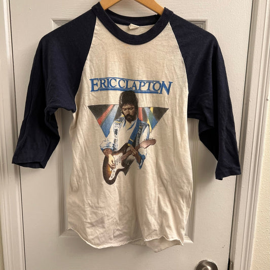 Vintage Eric Clapton American Tour Shirt 1983 Medium - TiquesandFleas at The Gray Market